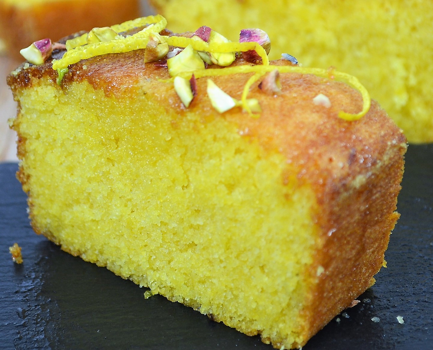 Lemon Lavender Polenta Cake dontask4salt